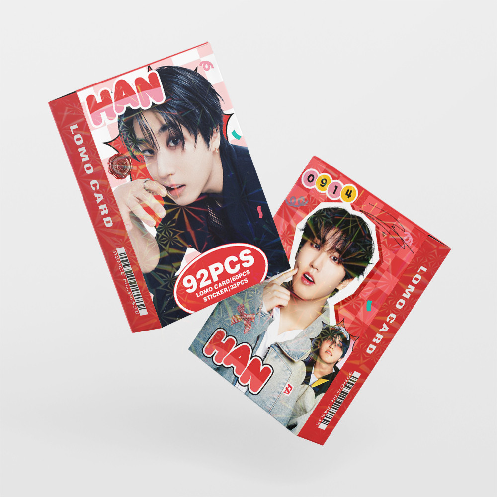 92 Unidades/Caixa STRAYKIDS SOLO HAN Photocards KPOP LOMO Cartão