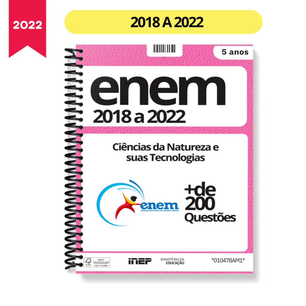 Apostila Enem - Ciências da Natureza e suas Tecnologias | Shopee Brasil