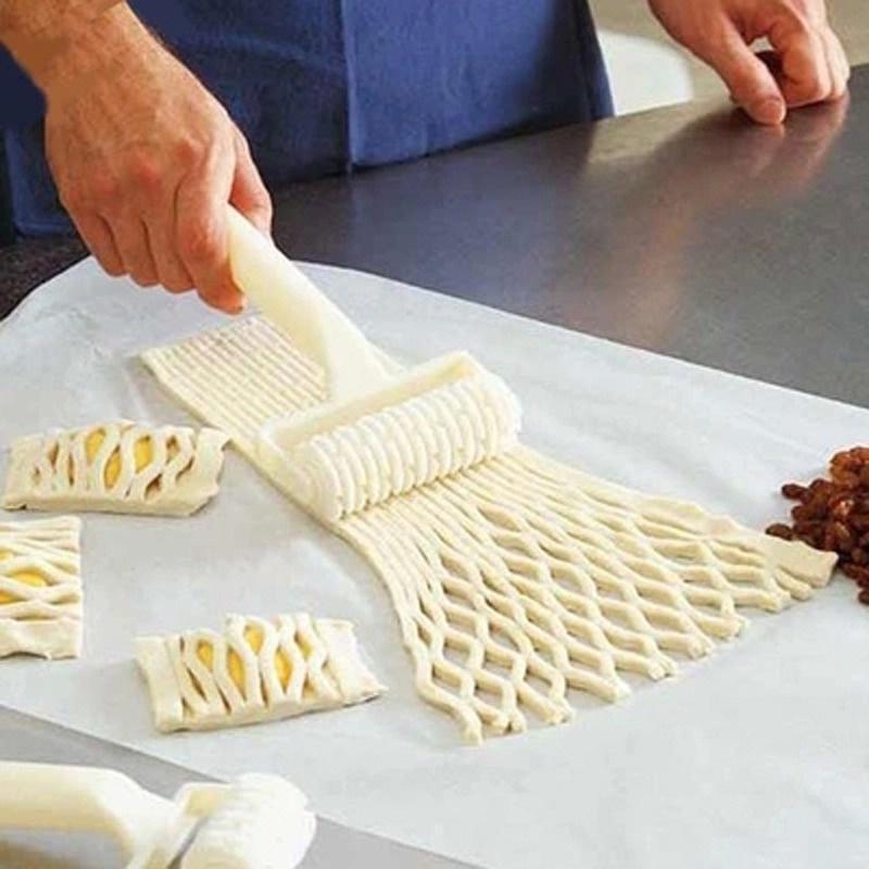 1Pc DIY Malha De Plástico Modelagem Cortador Massa Bolo Fogã