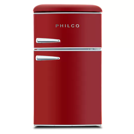 Frigobar philco 87l retrô vermelho pfg100rv