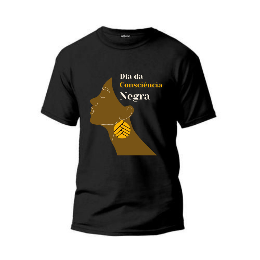 Camisa Camiseta Dia Da Consciência Negra 100% Algodão Black Lives ...