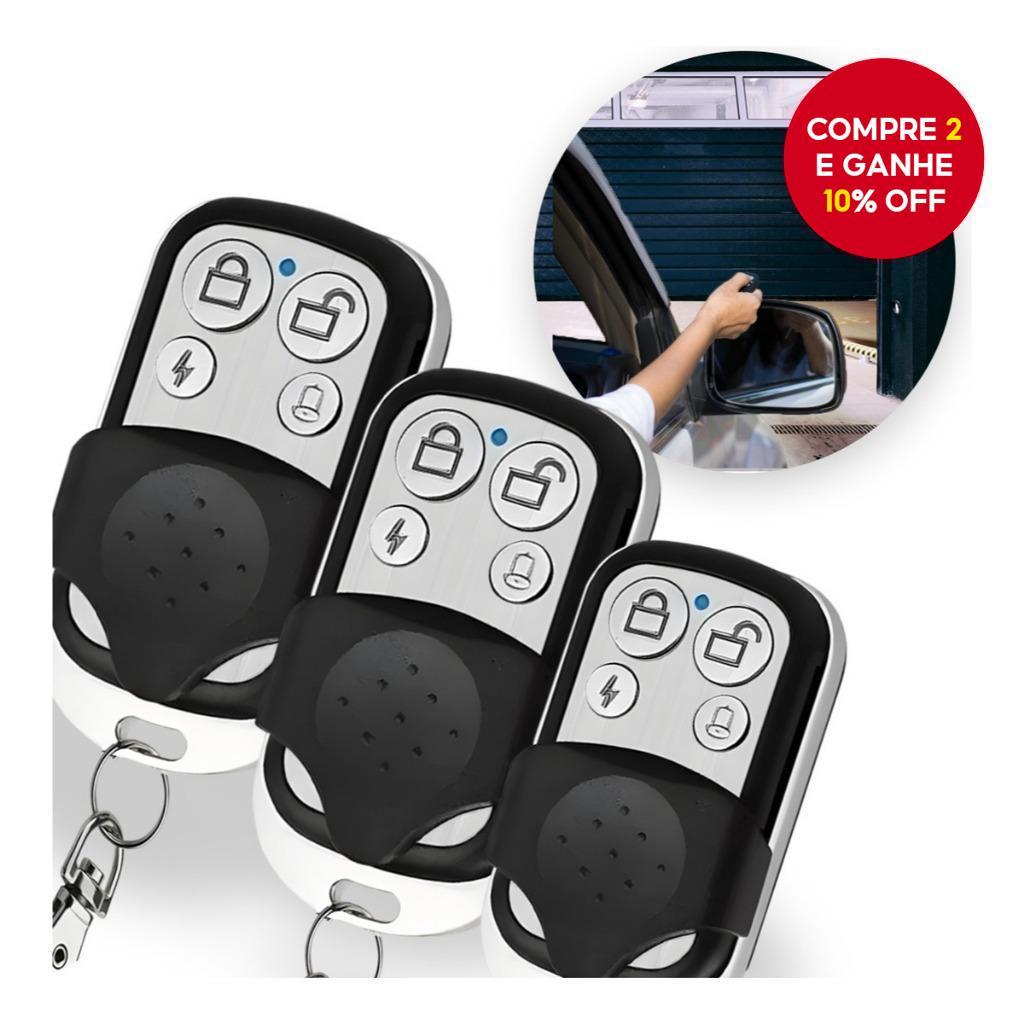 Kit Controle Universal de Portão 433mhz Duplicador Eletrônico Fácil de ...