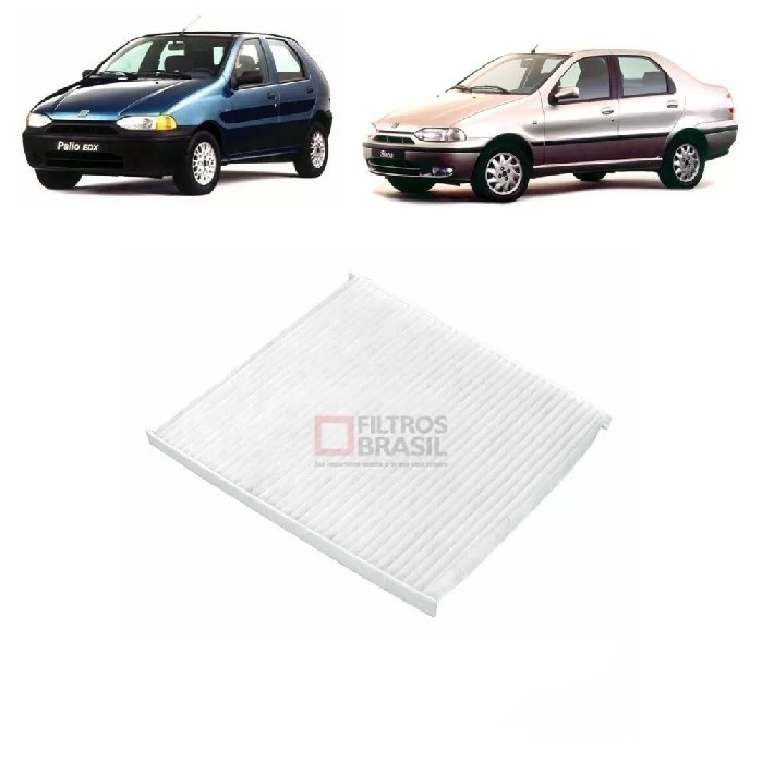 FILTRO DE CABINE AR CONDICIONADO FIAT PALIO SIENA STRADA 1996 A 1998 ...