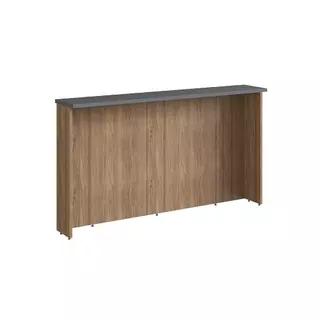 Bancada para Cozinha Herval Ten, Grafite e Louro Freijó, 200 cm em Oferta na Shopee