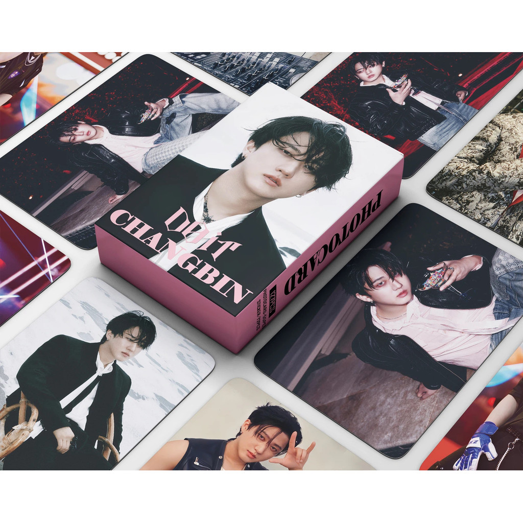 127 Unidades/Caixa Straykids Solo CHANGBIN Photocards Fazer Cartão