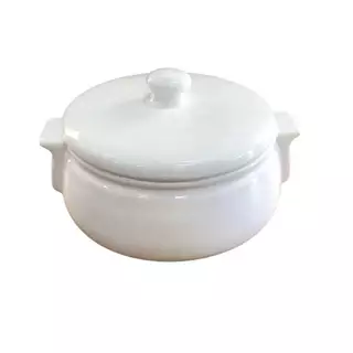 Sopeira Pequena Branca 1,2L Standard Scalla Tigela Com Tampa 2°Classificação em Oferta na Shopee