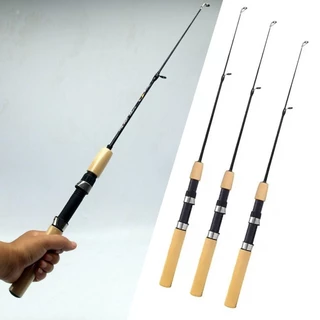 KITO 55/65/75cm Mini Vara De Pesca Telescópica No Gelo Portátil Para Carpa Carbono Camarão Inverno D4y0 em Oferta na Shopee