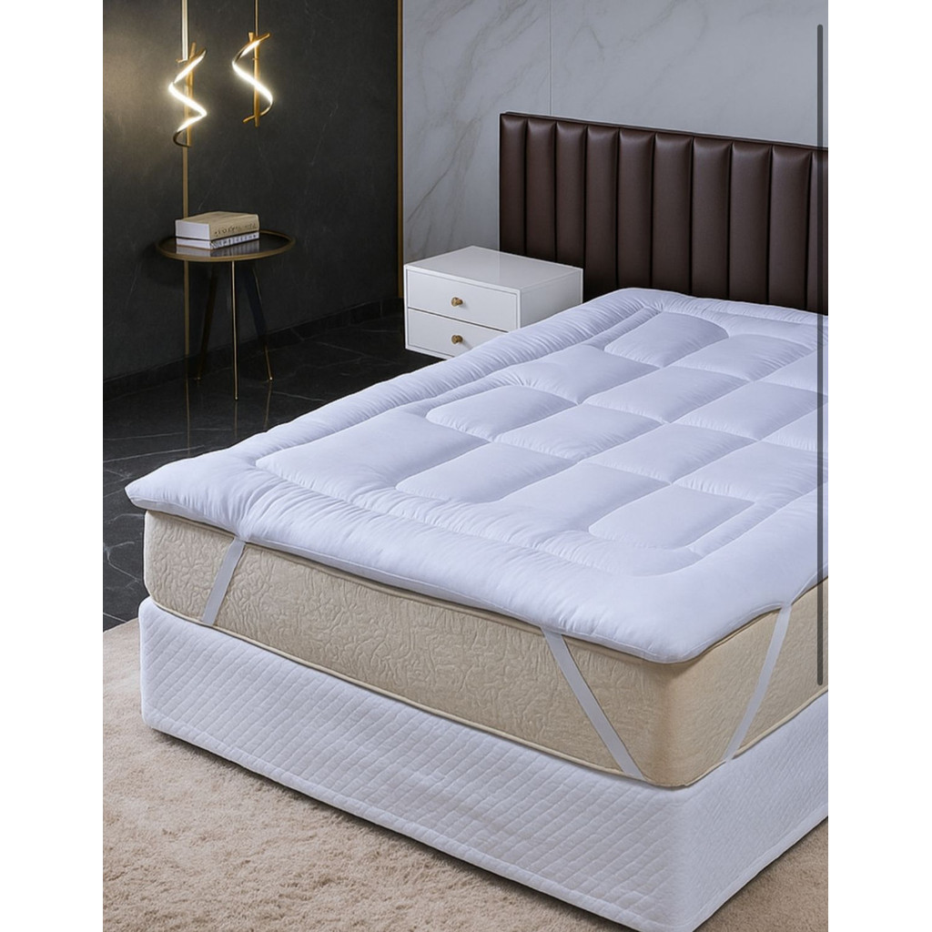 Pillow Capa Antialergico Colchao O Melhor Pillow Top Casal | Shopee Brasil