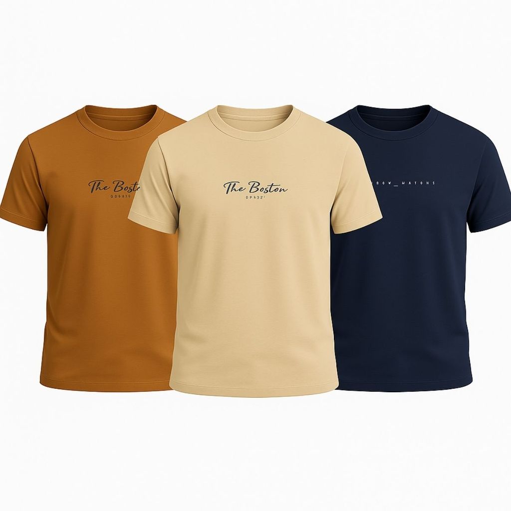 Kit 3 Camisetas Plus Size G1 G2 G3 G4 Básica Algodão