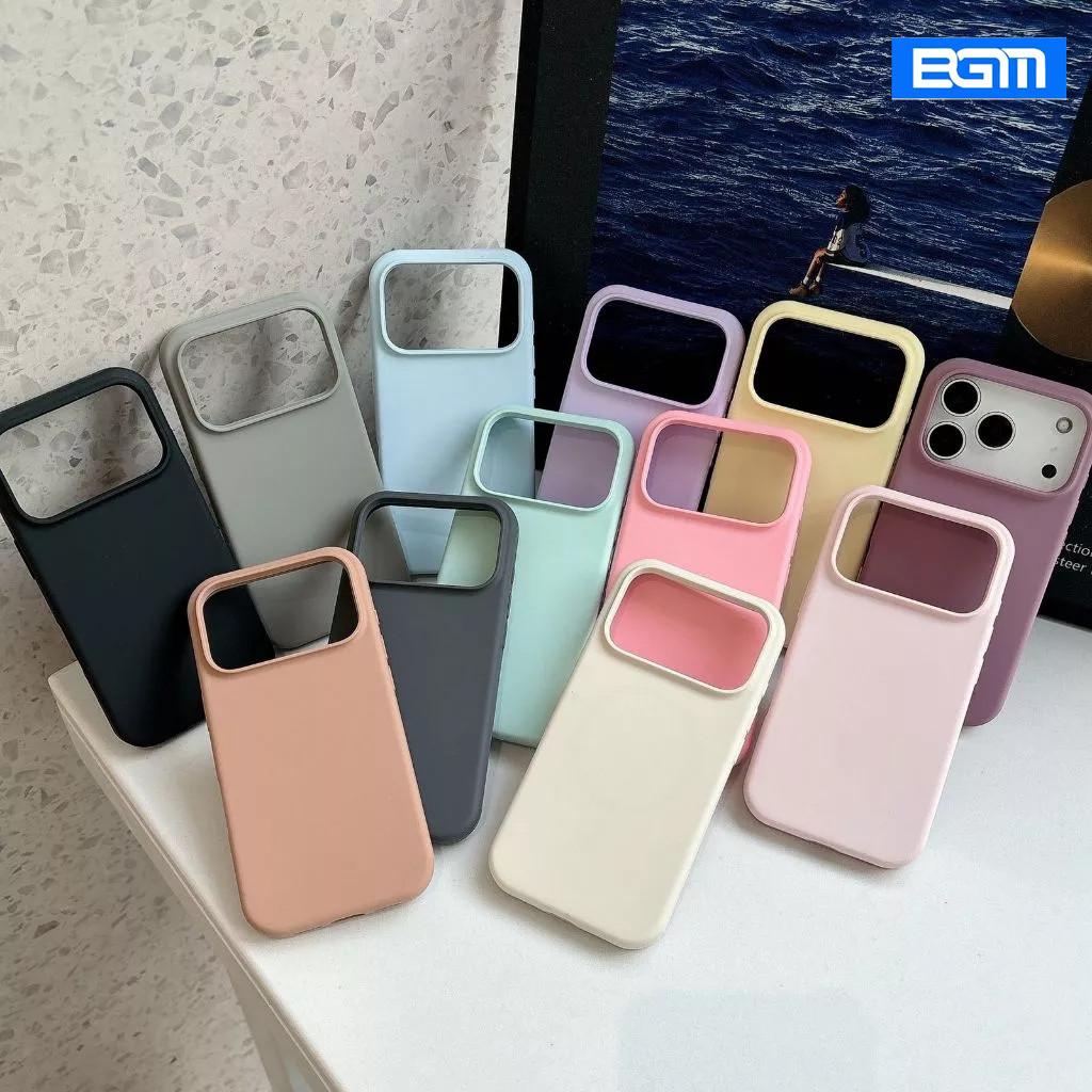 BGM—Capinha Case Silicone Aveludada Para iPhone 17/iPhone 17 Pro/iPhone ...