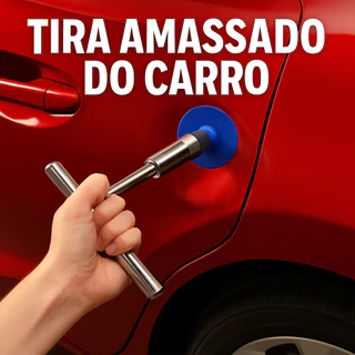 Kit 18 Ventosas Car Dent Tab + Extrator para Amassados Carroceria 2011