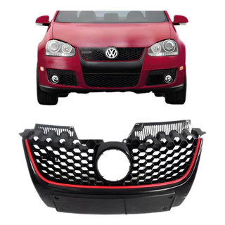 Grade Colméia Vw Jetta Sporty Europeu Estilo Gti Vermelha