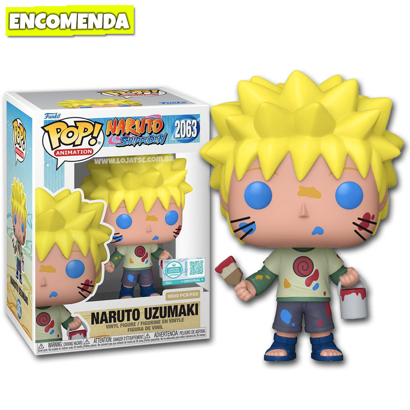 Funko Pop Naruto Uzumaki Shippuden #2063 - Édition Limitée 9500 Pièces - Avec Protecteur