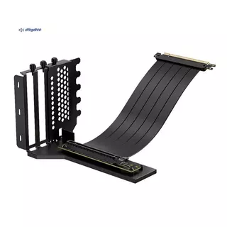 Kit De Suporte De Montagem Vertical Para GPU L-Z3 , Cabo Riser PCIe 4.0 X16 200 Mm , De Direção De Placa Gráfica