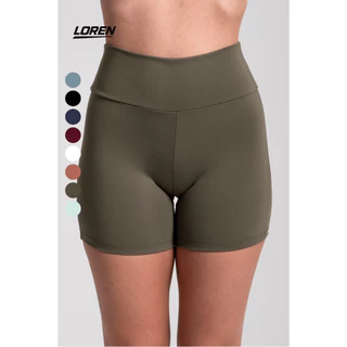 Shortinho Academia Fitness Feminino e Cintura Alta Zero Transparencia em Oferta na Shopee