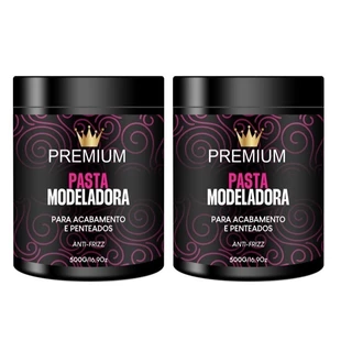 POMADA FIXADORA PREMIUM 500G - KIT 2 UNIDADES