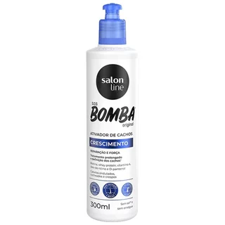 Creme Ativador de Cachos Salon Line Bomba Original, 300ml em Oferta na Shopee
