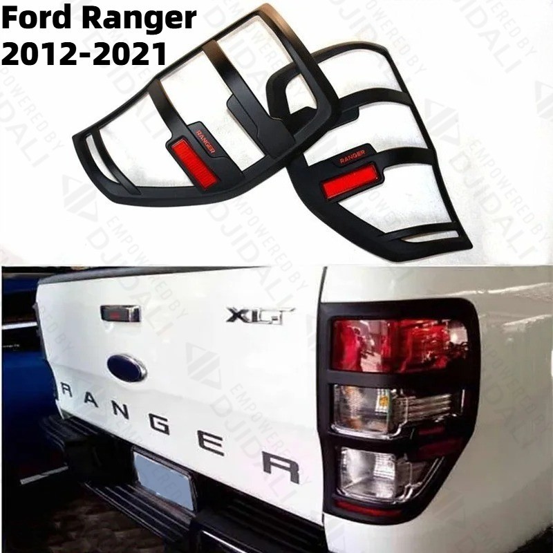 Fanali Posteriori A LED Per Ford Ranger T6 T7 PX MK1/MK2 2012-2019 - Nero Fumo, Con DRL, Freno, Sterzo E Retromarcia
