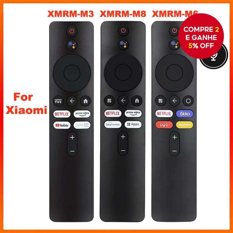 Controle Remoto Universal De Voz Bluetooth Para TV Mi Stick XMRM-M3 M6 M8