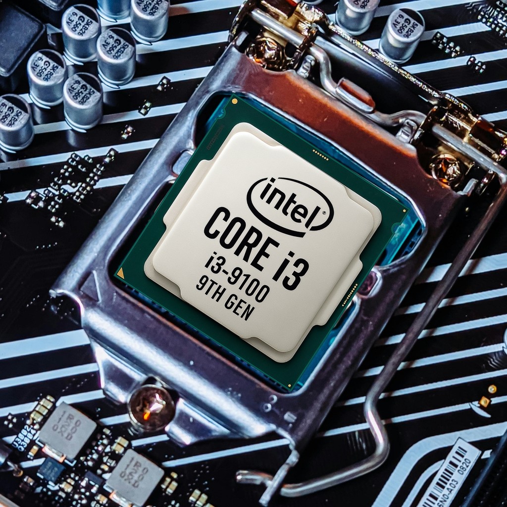 Processador Intel Core i3 9100 3.6GHz 4.2GHz Turbo Cache 6MB Quad