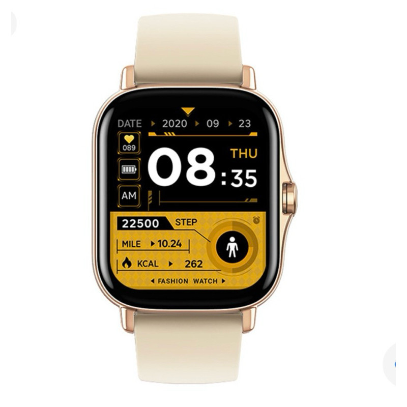 Relógio inteligente Design moderno Smart Watch Pulseira Cinza | Shopee ...