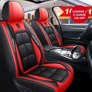 Uma capa de assento de carro de couro PU de alta qualidade, conjunto completo de capa de assento de carro de couro PU Un