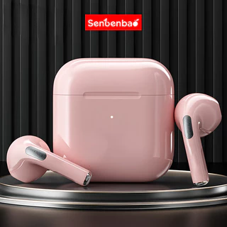 Senbenbao PRO 4/3 TWS Fones De Ouvido Sem Fio Bluetooth Com Microfone, Esportivos Estéreo Intra-Auriculares Para Jogos