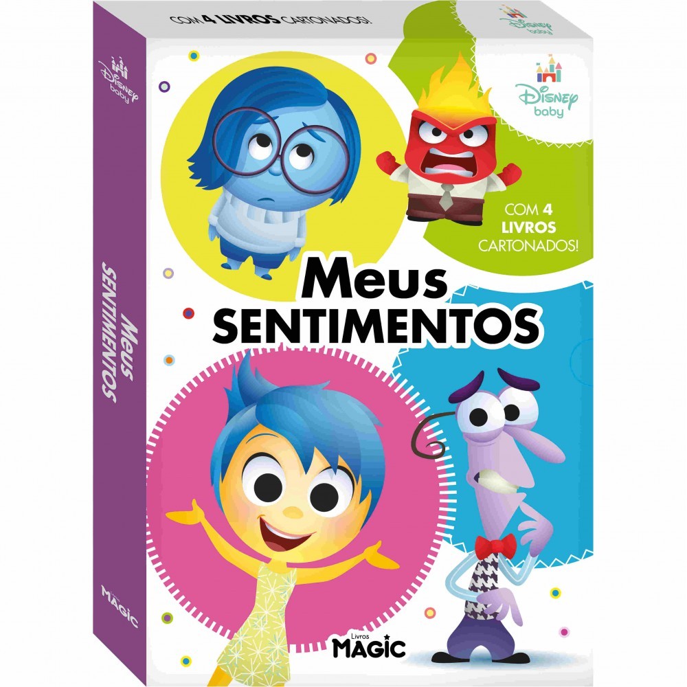Box Disney Divertidamente - Meus Sentimentos | Shopee Brasil