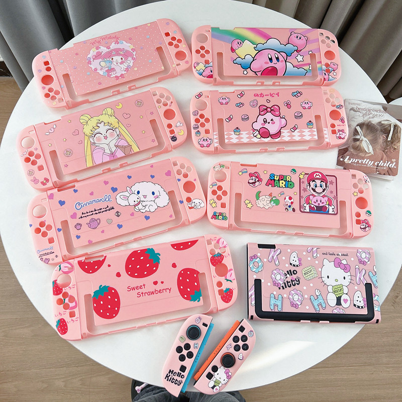 2025 Novo Para Nintendo Switch 2 Capa Protetora NS Desenho Animado Fofo ...