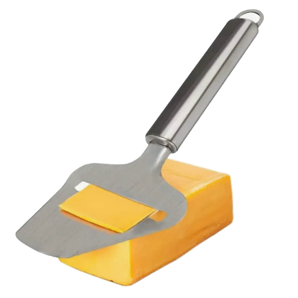 Fatiador Cortador Queijo Manual Caseiro Mussarela Inox Casa 