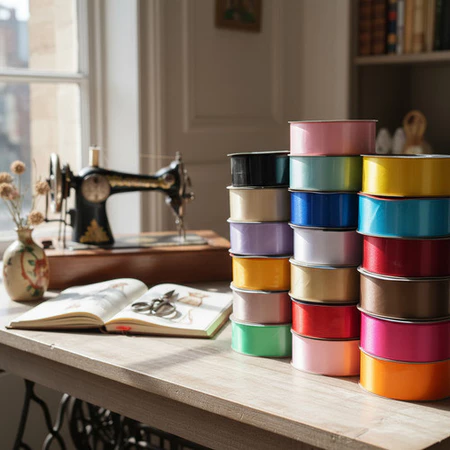 Fita Cetim 3,8cm Rolo Com 50 Metros Diversas Cores Para Laço Arte 38mm