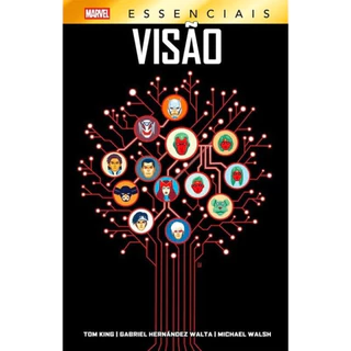 MARVEL ESSENCIAIS — VISÃO em Oferta na Shopee