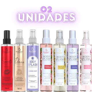 Kit 2 Body Splash Perfume Fresco Marcante Bio Instinto 130ml