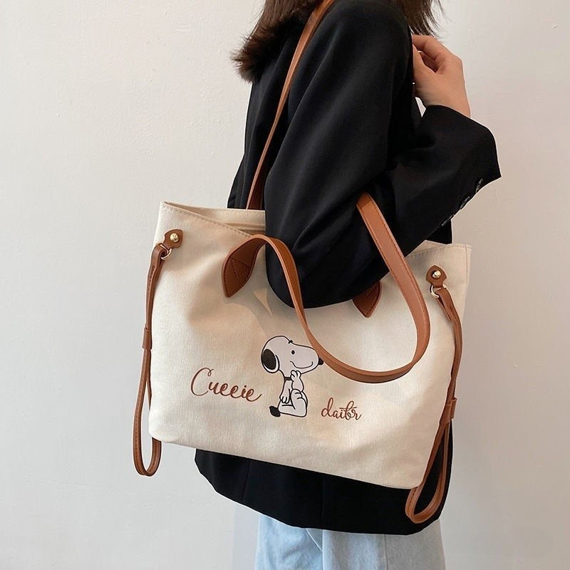 Bolsa Crossbody feminina Snoopy/bolsa de ombro Snoopy Design