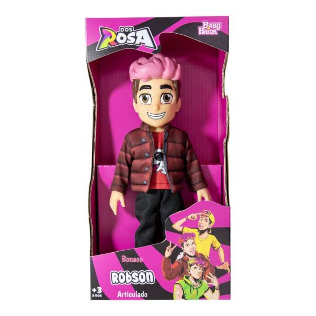 Boneco Robson Articulado Colecionavel Emilly Vick E Katlen Dos Rosas ...