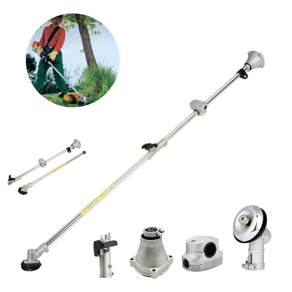 Tubo Bi-Partido Eixo Cardan Para Roçadeira 26mm Eixo 9 estrias ENVIO  IMEDIATO | Shopee Brasil