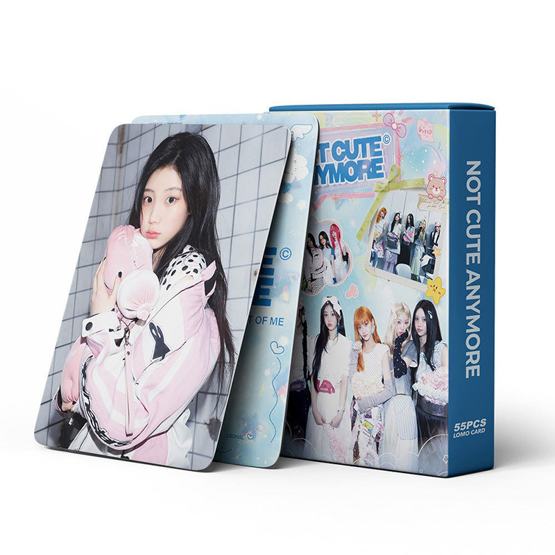 55pcs/box ILLIT Photocards NOT CUTE ANYMORE Álbum KPOP LOMO Cartão