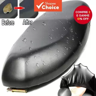 Capa De Assento De Motocicleta Universal Protetor Moto Almofada Elástica À Prova D'água em Oferta na Shopee