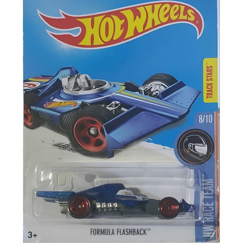 Hot Wheels Formula Flashback - Showdown Azul | Shopee Brasil
