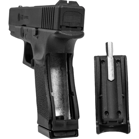 Pistola Airgun G11 CO2 6mm + Maleta + Munições Aço + 5 Cápsulas Co2 12g