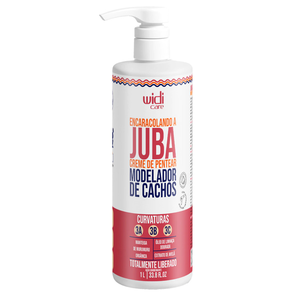 Encaracolando a Juba Creme de Pentear Widi Care Modelador de Cachos Em ...