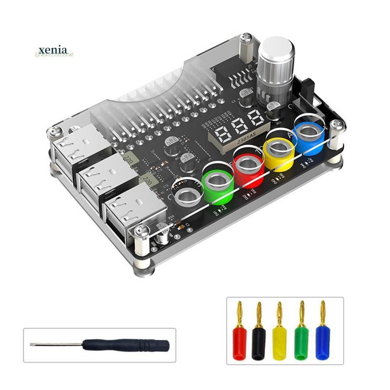 Placa De Fuga De Fonte De Alimentação ATX De 24 Pinos , Módulo , Botão De Tensão Ajustável , 6 Portas , USB 2.0 , Suport