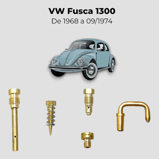 Kit Giclês Para Carburador Simples Solex 30 Pic - Fusca 1300