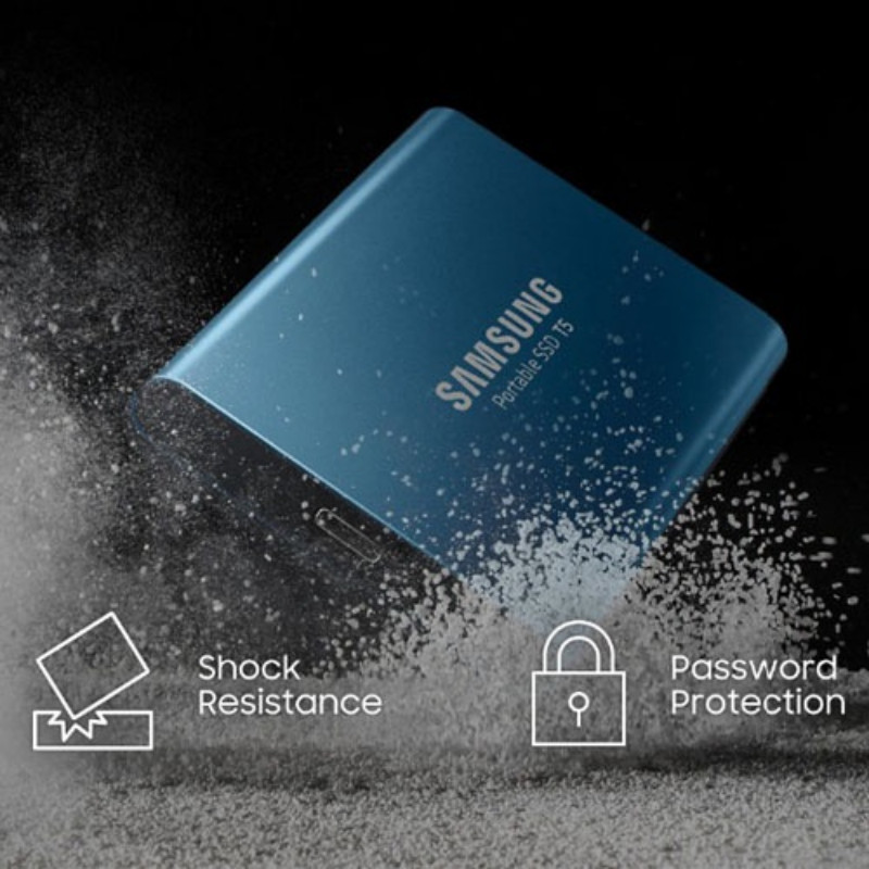 Original💯] SAMSUNG T5 1TB-128TB Unidade SSD Externa De Estado
