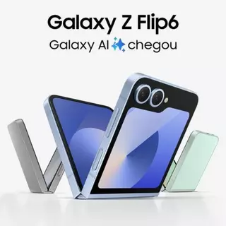 Usado: Galaxy Z Flip6 256GB Azul Bom - Trocafy - Samsung