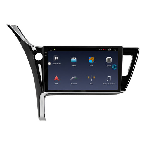 Multimídia Aikon Fóton Corolla 2017 A 2019 6ram 128gb 4g 10'
