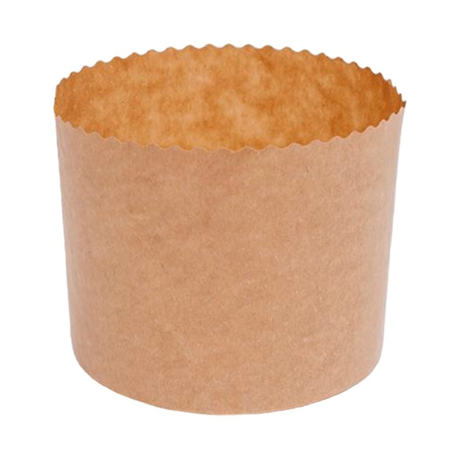 Forma Panetone Kraft 100g 70x60mm 10 Unidades Ultrafest