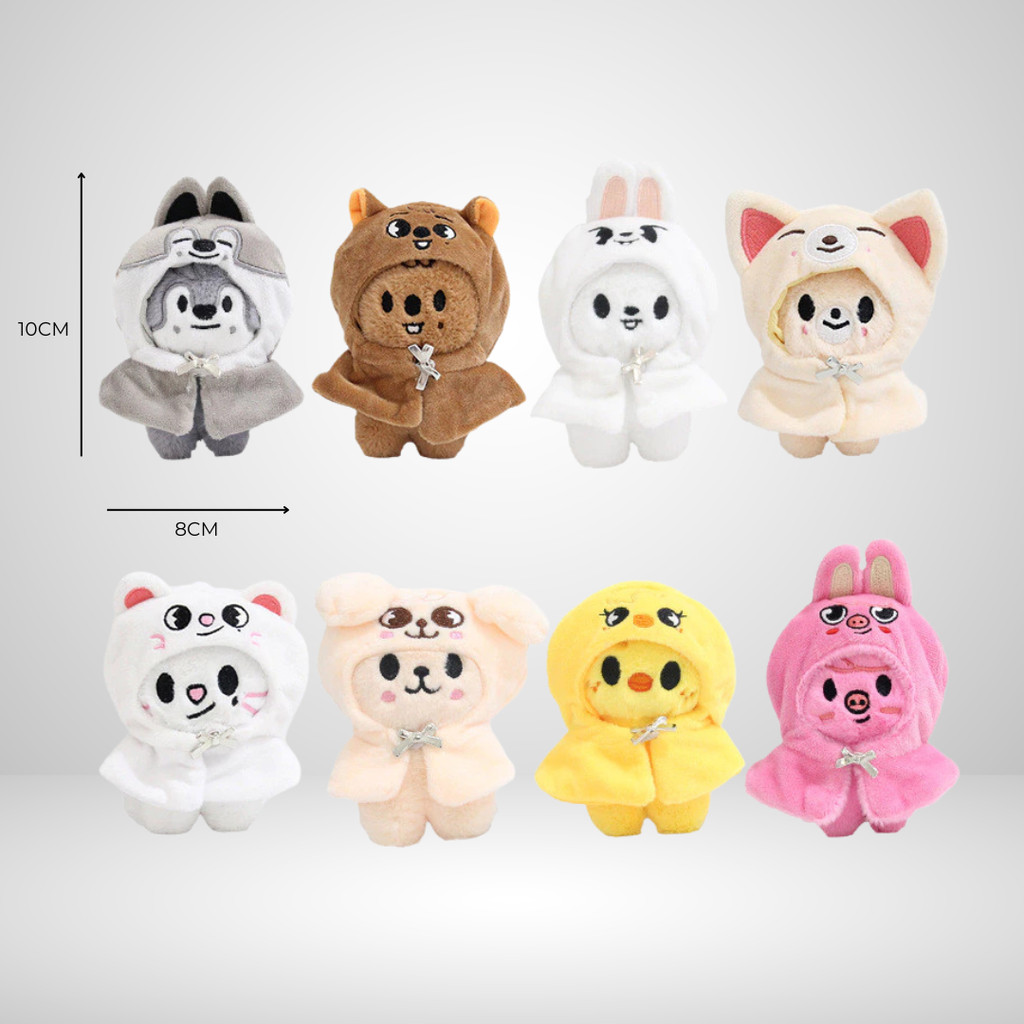 Chaveiro SKZOO Leebit Stray Kids 10cm Touca Removível | Shopee Brasil