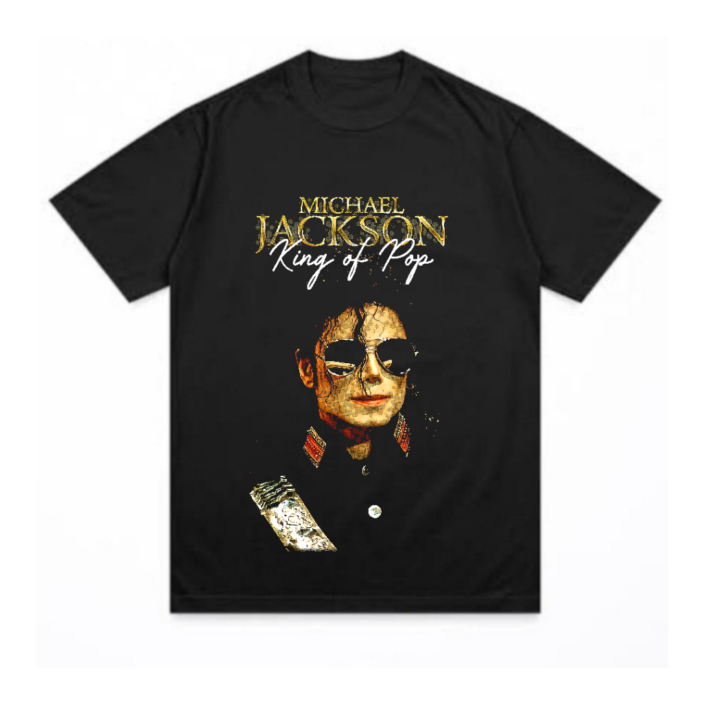 Camiseta SL1 Michael Jackson Bad Tour em Promoção na Shopee Brasil