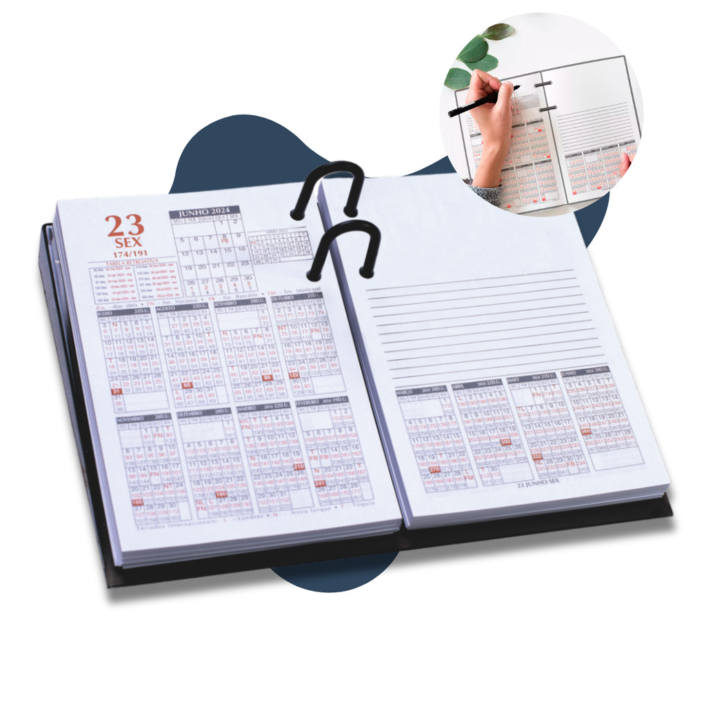 REFIL CALENDARIO FINANCEIRO 2026 REDOMA | Shopee Brasil